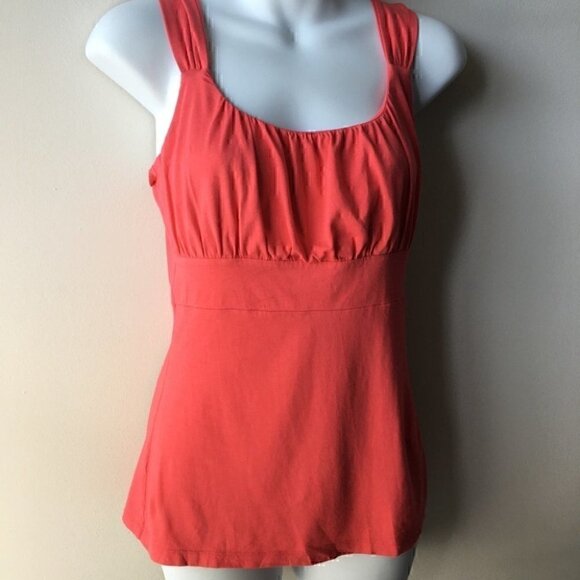 ANN  TAYLOR Coral Top - Picture 3 of 5